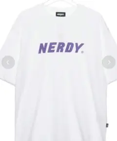 Nerdy Tシャツ　ロゴ　紫　Sサイズのサムネイル