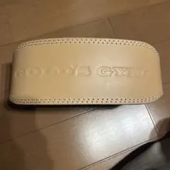 GOLD'S GYM トレーニングベルト レザー