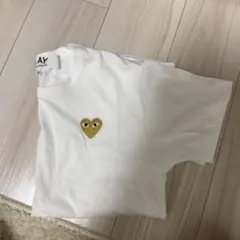 PLAY COMME des GARCONS ゴールドハート Tシャツ XSのサムネイル