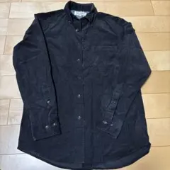 最終値下げ★【UNIQLO/ユニクロ】コーデュロイシャツ(Ｓ) ボタンダウン 黒
