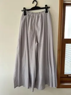 ゴム ガウチョパンツ