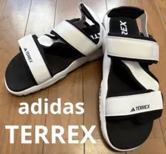 adidas TERREX スポーツサンダル ホワイト/ブラック