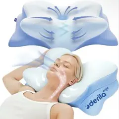 新品未使用　 Derila 　枕　デリラ　エルゴ　新品カバー付 Derila Ergo デリラ エルゴ 枕 快適な睡眠のための頸部ネックピロー