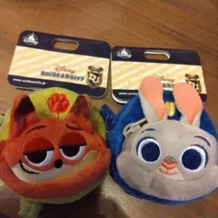 ディズニー ニック・ワイルド ジュディ・ホップス キーホルダー