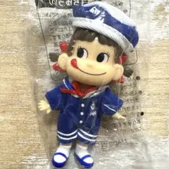 【匿名配送】不二家 ペコちゃん 水兵ペコ マスコット キーホルダー