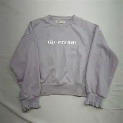 マジェスティックレゴン ロゴスウェット ラベンダー系 レディース M