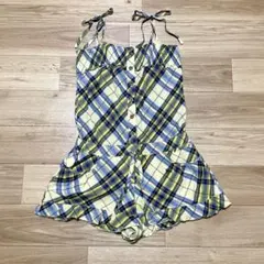 BURBERRY バーバリー ブルーレーベル ノバチェック ロンパース 38のサムネイル