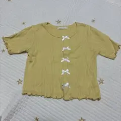 リセマイン　100 トップス　半袖　黄色