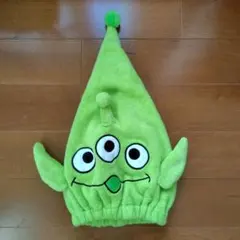 リトルグリーンメン　 ヘアドライタオル