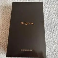 Brighte Shower Dryer ブラック ノズル付き Brighte / SHOWER DRYER ブラックの公式商品情報｜美容・化粧品情報は