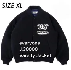 新品alound wool versity jacket スタジャンブラック　L alound wool versity jacket スタジャン - メルカリ