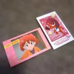 ＊ケロロ軍曹＊キャラポトレ＊夏美＊ギロロ＊2枚セット＊