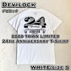 希少！ 【Devilock】 設立24周年記念Tシャツ ZOZO予約限定 白 Sのサムネイル