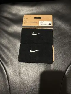 Nike Swoosh Wristbands ブラック 2個セット
