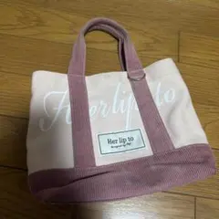 herlipto HLT ハリプ ルミネエスト新宿限定トート pink - メルカリ