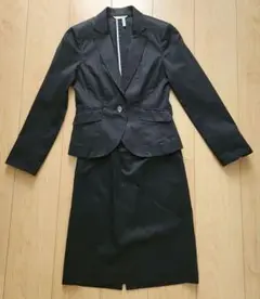 over twenty 黒 ストライプ スーツセット 低身長 xxs