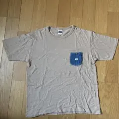 Lee デニムポケット Tシャツ ベージュ Lのサムネイル