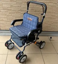幸和製作所 TacaoF SLM08 ルーティII 座れる折りたたみシルバーカー