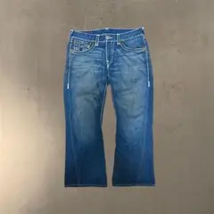 極希少 美品 true religion フレアデニムパンツ y2k swag - メルカリ