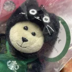 スターバックス　ハロウィンベアリスタ　ミニ　新品・タグ付き　黒猫