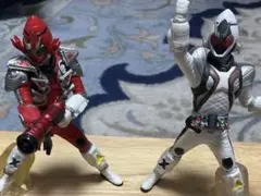 訳あり】仮面ライダー電王 フィギュア 2体セット 欠損・破損あり