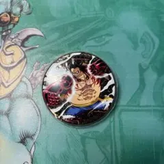 ワンピース 2024 ライバルズ メタル缶バッジ モンキー・D・ルフィ