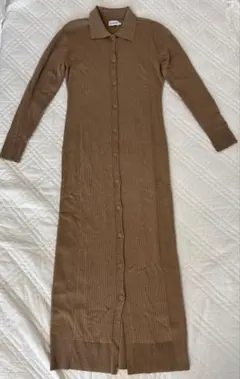 Calvin Klein ニットワンピース カーディガン カルバンクライン