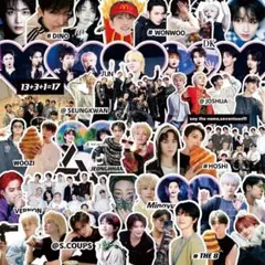 【80枚】SEVENTEEN セブチ ステッカー シール