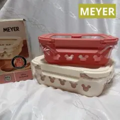 マイヤー ミッキーマウス ガラスコンテナ MEYER 2個セットのサムネイル