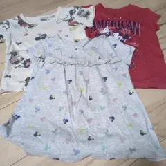 Disney Store ミッキーマウス Tシャツ 3枚セット95センチのサムネイル