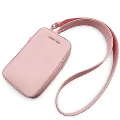CHARLES&KEITH チャールズ＆キース ミニショルダー レザー調 ピンク