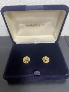 GIVENCHY 　ジバンシー　イヤリング　ヴィンテージ　ロゴ