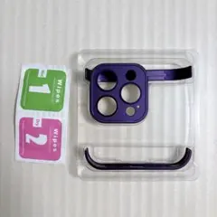 iPhone 14 Pro Max ケース カメラ レンズ パープル 紫