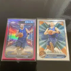 ジェイソンキッド　toops chrome PINK &ベース　NBAカード