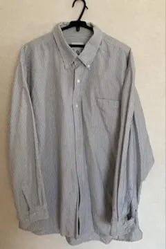 ストライプ ボタンダウン　　　　　シャツ コンバース　５Ｌ