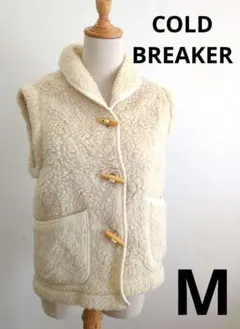 値下げ COLDBREAKER ウールベスト Mサイズ クリーム