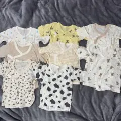 ベビー肌着8枚セット 短肌着 50~60サイズ