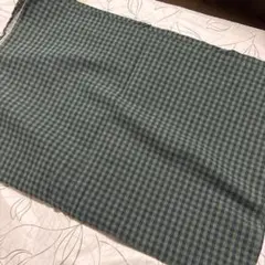 綿麻チェック生地