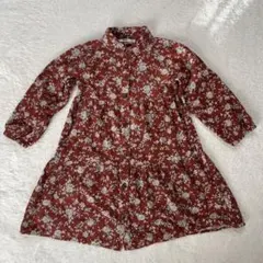 MPS 花柄 長袖ワンピース 120