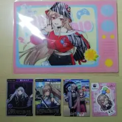 にじさんじ　フレン・E・ルスタリオ　樋口楓　イブラヒム　カード　ステッカー