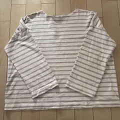 AMERICAN HOLIC ボーダー ボートネックプルオーバー 長袖