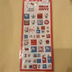 キティちゃん　ぷっくりブロックシール