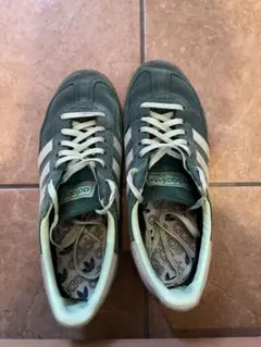adidas Handball Spezial グリーン ガムソール スエード