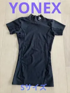YONEX レディースハイネック半袖シャツアンダーウェアフィットネスモデルS