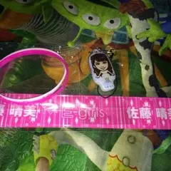 居酒屋えぐざいる ガチャ 佐藤晴美セット パッチン スノーマン ゴムブレス