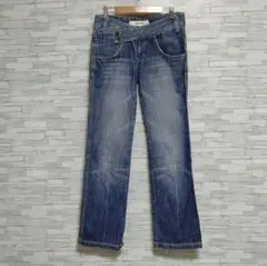ギャミヌリィ デニムパンツ　かっこいい　こなれた　ダメージのサムネイル