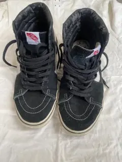 VANSクリーパーズ ブラック スエード 編み込み スニーカーメンズ 