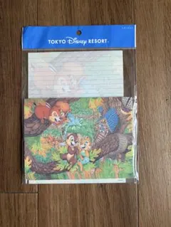 【新品】東京ディズニーリゾート チップとデール レターセット