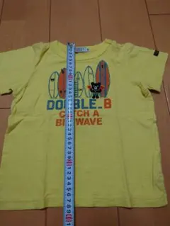 DOUBLE.B Tシャツ 120サイズ イエロー