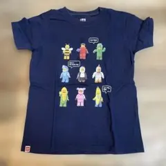 LEGOキャラクターTシャツ ネイビー　130センチ　ユニクロ